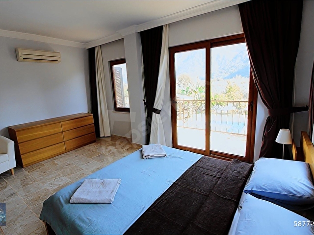 Dalyan da Müstakil havuzlu uzun dönem 3+1 Kiralık Villa - Görsel 21