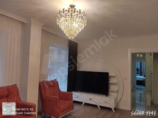 Esat’ta full yapılı 2+1 yeni binada kaliteli eşyalı daire.