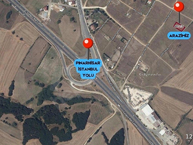 İstanbul Silivri Büyük Çavuşlu Konut İmarlı Satılık 749 m2 Arsa - Görsel 3