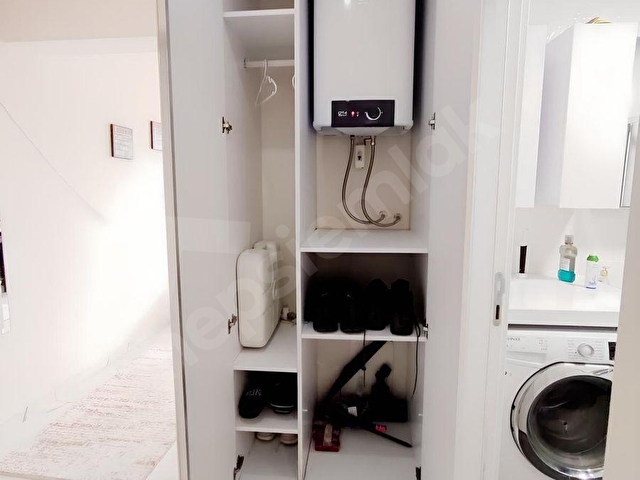 KUŞADASI QUEEN ADA SİTESİNDE EŞYALI SATILIK 1+1 DAİRE - Görsel 18