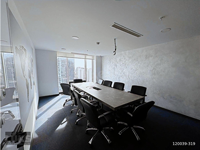 MASLAK SUN PLAZADA 390M2 DEKORASYONLU APLUS KİRALIK OFİS KATI - Görsel 13