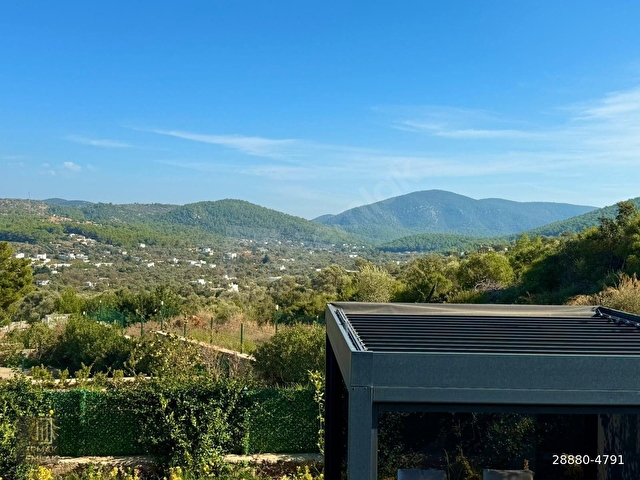 KIZILAĞAÇ Doğa ile İç İçe 4+1 Havuzlu Köşe İkiz Villa - Görsel 2