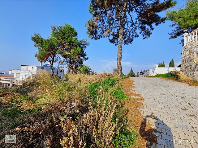 Kuşadası SOĞUCAKta Satılık 332 m2 Deniz Manz Villa imarlı Arsa - Görsel 18