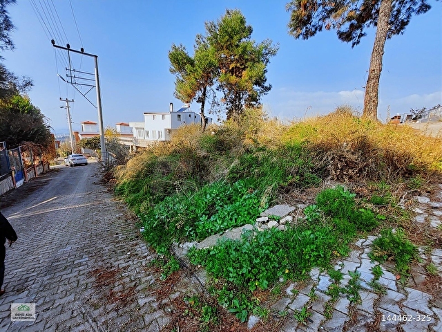Kuşadası SOĞUCAKta Satılık 332 m2 Deniz Manz Villa imarlı Arsa - Görsel 8