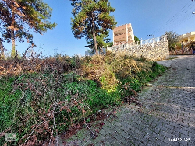Kuşadası SOĞUCAKta Satılık 332 m2 Deniz Manz Villa imarlı Arsa - Görsel 12