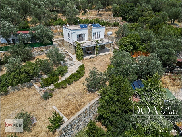 ASSOS ARIKLI DENİZ MANZARALI 1276m2 BAHÇELİ 193 M2 SATILIK VİLLA - Görsel 5