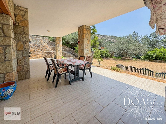 ASSOS ARIKLI DENİZ MANZARALI 1276m2 BAHÇELİ 193 M2 SATILIK VİLLA - Görsel 11