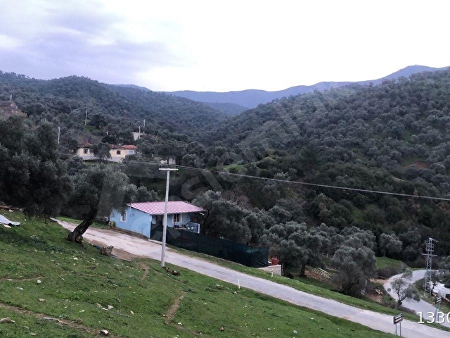 İzmir Bayındır satılık köyiçinde bahçe