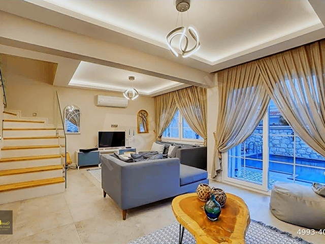 İzmir Çeşme Alaçatı Müstakil Havuzlu 4+1 Kiralık Lüks Villa - Görsel 19