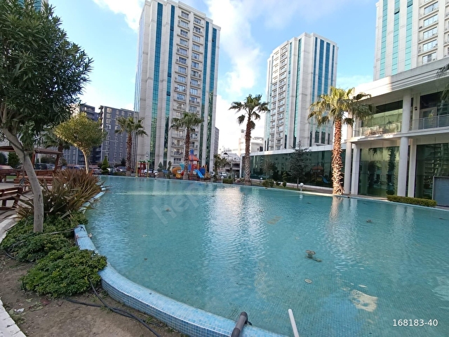 Prestij Park Güvenlikli Sitede Havuz Cephe Eşyalı 1+1 - Görsel 18