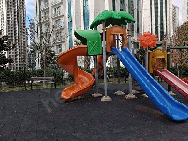 Prestij Park Güvenlikli Sitede Havuz Cephe Eşyalı 1+1 - Görsel 23