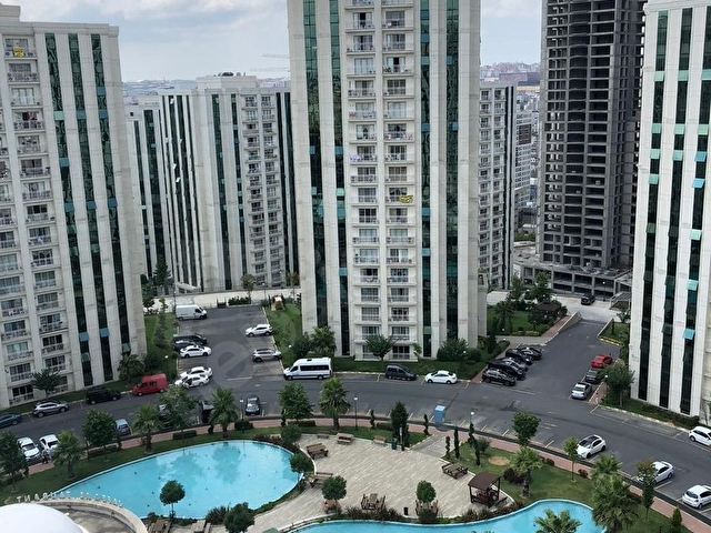 Prestij Park Güvenlikli Sitede Havuz Cephe Eşyalı 1+1 - Görsel 14