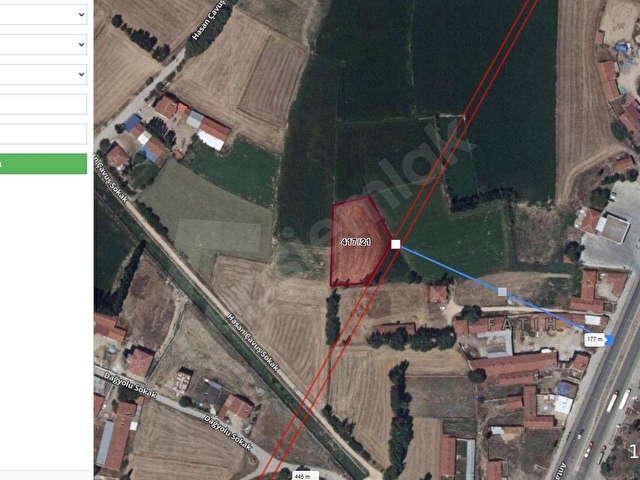 AFYON SUR EMLAKTAN SİNANPAŞA/AKÖRENDE SATILIK İMARLI TARLA - Görsel 3