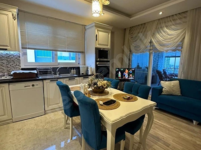 MEZİTLİDE DENİZ MANZARALI SATILIK GENİŞ 4+1 DAİRE - Görsel 13