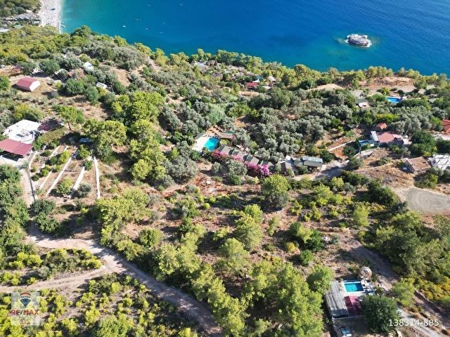 REMAXTAN FETHİYE KABAK KOYUNDA FULL DENİZ MANZARALI 717 M2 TARLA - Görsel 2