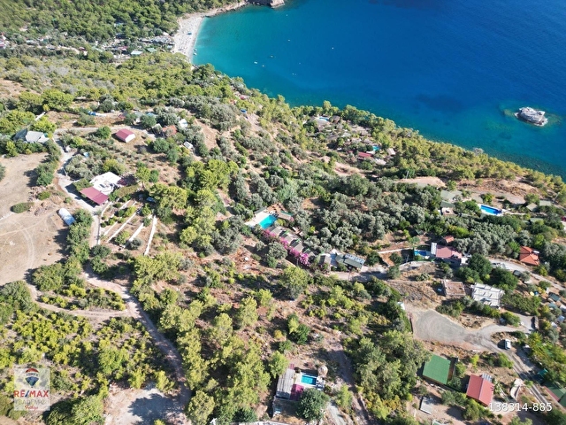 REMAXTAN FETHİYE KABAK KOYUNDA FULL DENİZ MANZARALI 717 M2 TARLA