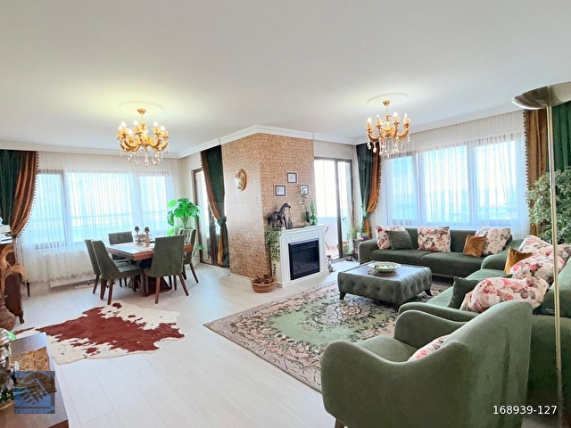 VAKFIKEBİRDE PANORAMİK DENİZ MANZARALI 4+1 SATILIK DAİRE - Görsel 11
