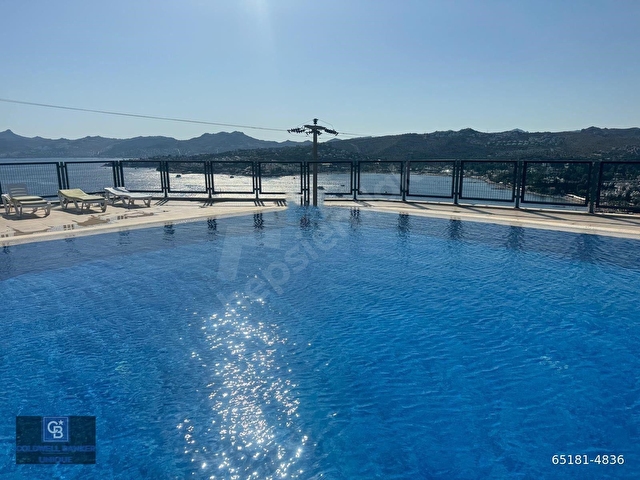 Bitezde full deniz manzaralı 3 teraslı site içinde villa - Görsel 2