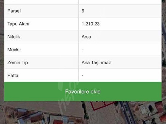 STABİL EMLAKTAN NEVŞEHİR YOLU ÜZERİ GÖLCÜK DE SATILIK ARSALAR - Görsel 10
