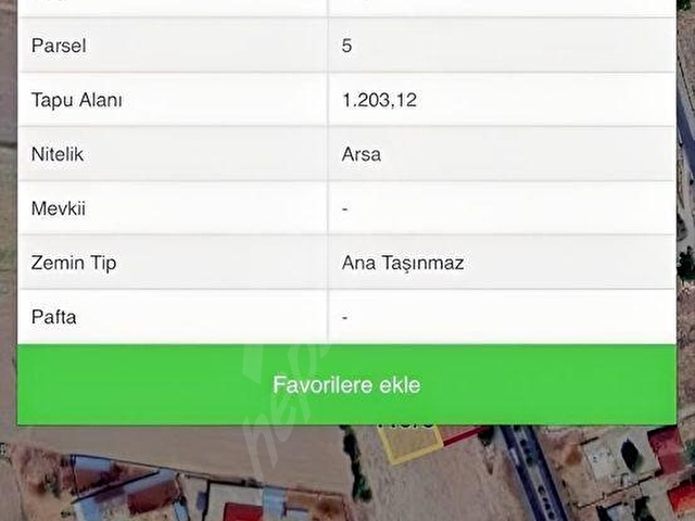 STABİL EMLAKTAN NEVŞEHİR YOLU ÜZERİ GÖLCÜK DE SATILIK ARSALAR - Görsel 5