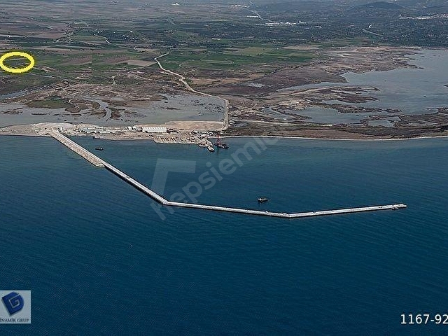Çandarlı Limanı Konteyner Depolama Alanında Yatırımlık Müstakil Parsel - Görsel 4
