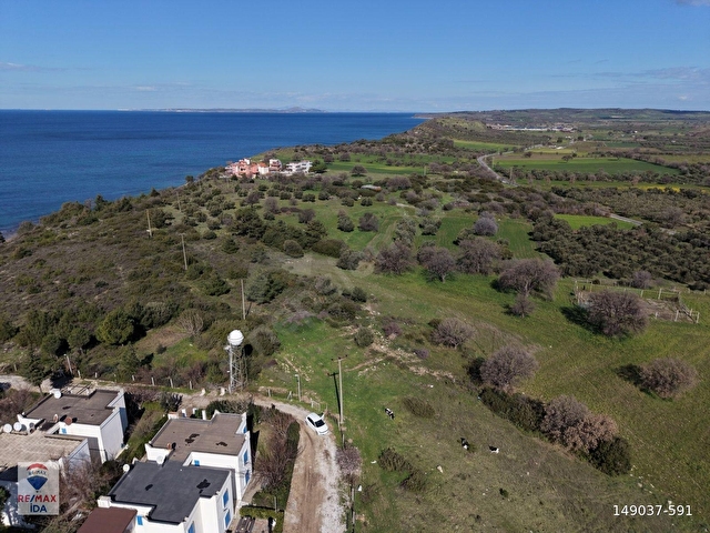 Çanakkale Ezine Tavaklı Alemşah Deniz Manzaralı İmarlı Arsa - Görsel 15
