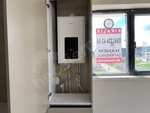 SIFIR BİNA’DA 1+1 2.KAT KİRALIK DAİRE CADDE PARELEL ASANSÖRLÜ - Görsel 9