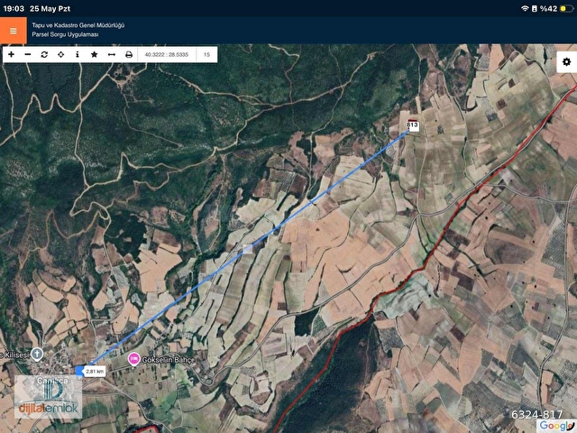 Karacabey Çamlıcada Satılık 2.800 m2 Yatırmlık Kıymetli Arazi. - Görsel 8