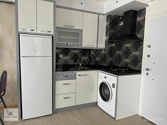 ÜNİVERSİTE YAKINI ARA KAT BALKONLU -KLİMALI-LÜX EŞYALI 1+1 APART - Görsel 4
