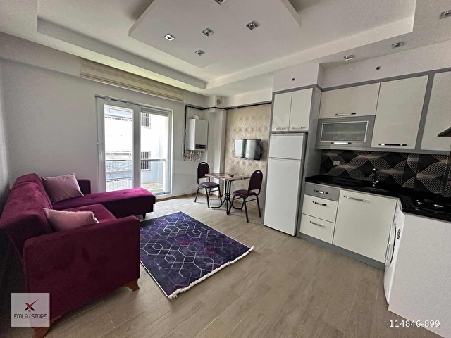 ÜNİVERSİTE YAKINI ARA KAT BALKONLU -KLİMALI-LÜX EŞYALI 1+1 APART - Görsel 21