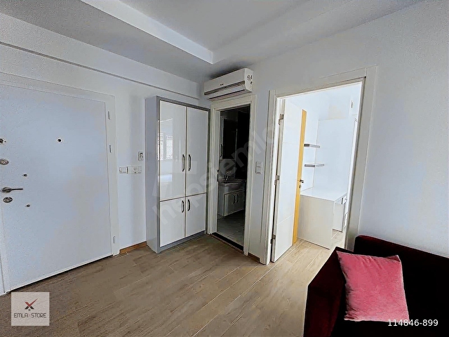 ÜNİVERSİTE YAKINI ARA KAT BALKONLU -KLİMALI-LÜX EŞYALI 1+1 APART - Görsel 11