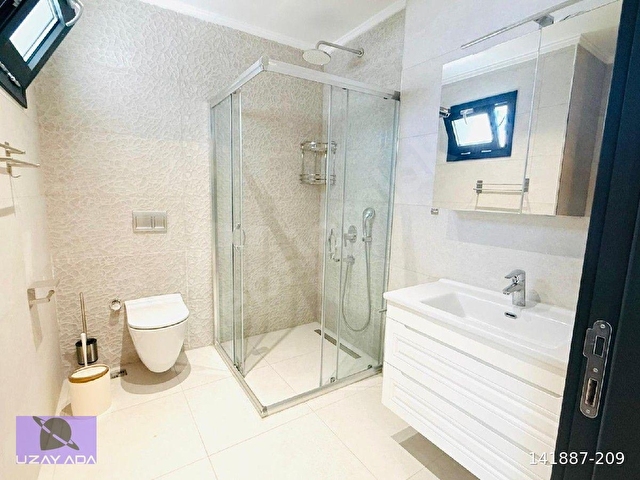 Karaova mah.Full eşyalı, özel havuzlu,deniz manzaralı,tek müstakil 4+1 satılık villa - Görsel 26