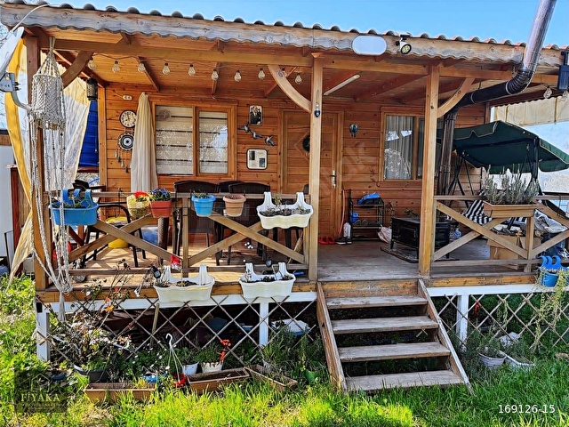 Fırsat ! Örnekköyde Asfalt Yola Cepheli 305 m² Bahçede Ahşap Ev - Görsel 13