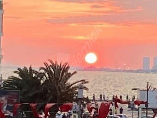 ALSANCAK ALİ ÇETİNKAYA BULVARINDA TADİLATLI DAİRE BY AKTARDAN