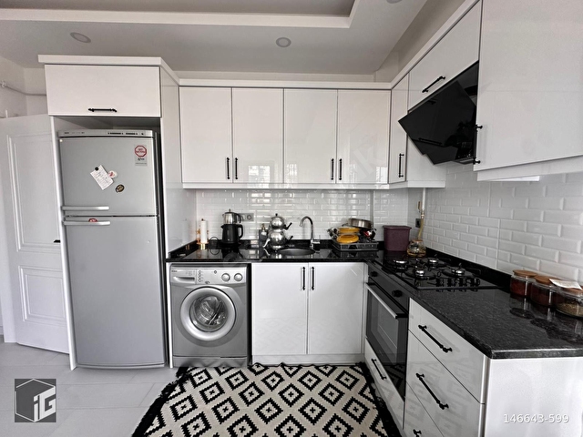 MÜSTAKİL YAŞAM TADINDA: HAVUZLU BAHÇE KULLANIMLI 2+1 LÜKS DAİRE!! - Görsel 12