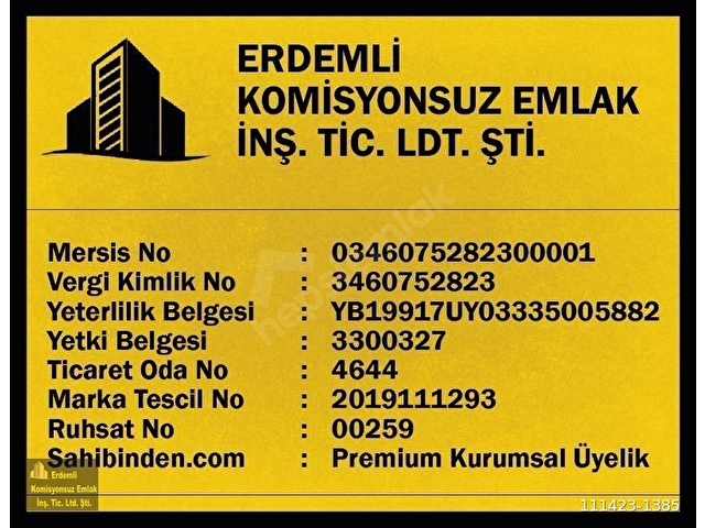 SATILIK DAİRE ARPAÇ ERDEMLİ MERSİN - Görsel 24