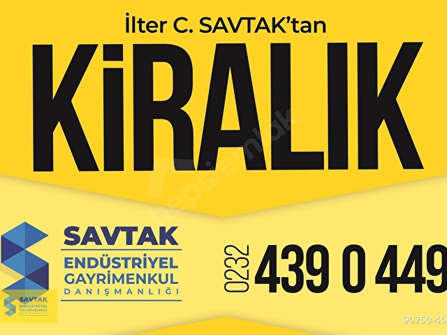 İLTER SAVTAKtan Işıkkent G.Kazanım 250m2 Kiralık Atölye-Depo - Görsel 3