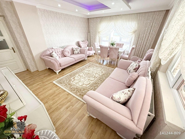 EROKLARDAN CADDE ÜZERİ FUL YAPILI TERAS BALKON KREDİYE UYGUN 3+1 - Görsel 5