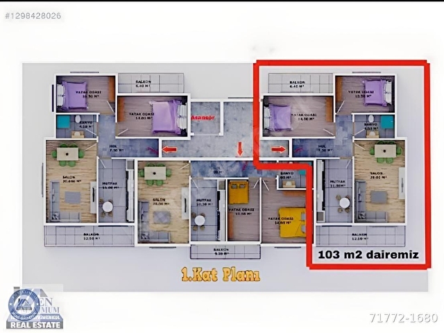 1.5 MİLYON PEŞİNATLA SIFIR DAİRE SAHİBİ OLMA FIRSATINI KAÇRMAYN - Görsel 15