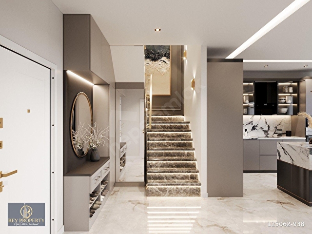 ALANYA İNCEKUM 5 YILDIZ OTEL KONSEPTİNDE BEY CLASS 4+1 DUBLEKS - Görsel 20