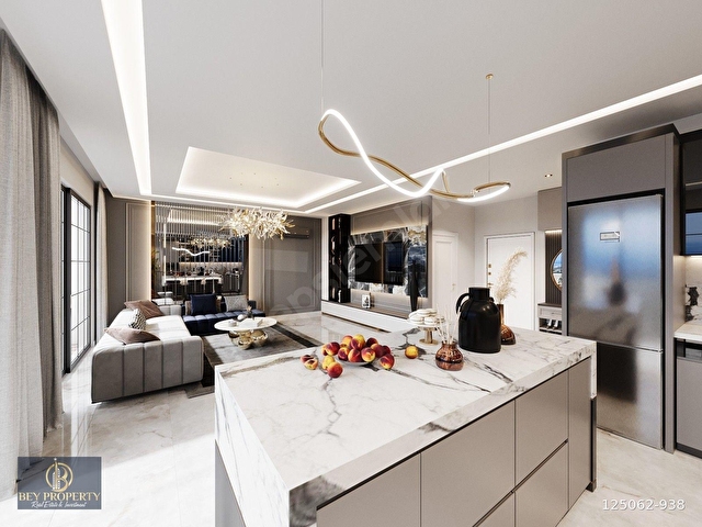 ALANYA İNCEKUM 5 YILDIZ OTEL KONSEPTİNDE BEY CLASS 4+1 DUBLEKS - Görsel 17