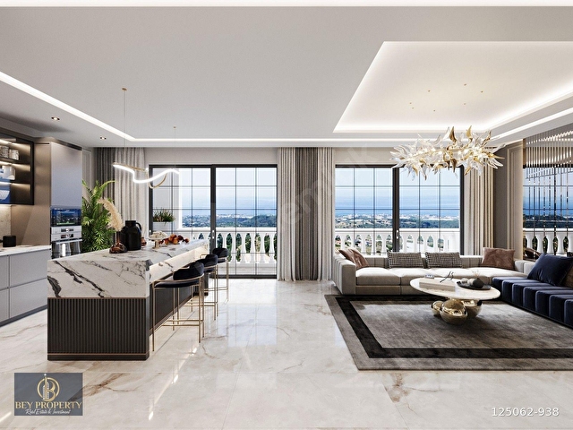 ALANYA İNCEKUM 5 YILDIZ OTEL KONSEPTİNDE BEY CLASS 4+1 DUBLEKS - Görsel 21