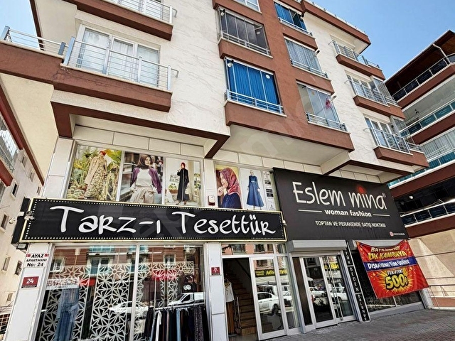 ▅ALBAYRAK▅TEK YETKİLİ CADDE ÜZERİ ARA KAT FULL YAPILI 3+1 DAİRE