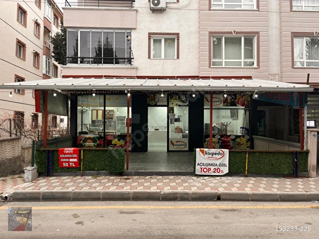 ANKARA KAZANÇTAN PINARBAŞINDA ZAFER İÇYER CADDESİ YAKINI KOŞUYOLU CEPHELİ FULL YAPILI DÜKKAN - Görsel 5