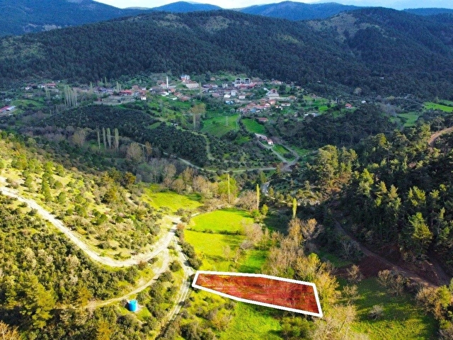 KAZDAĞI ETEKLERİNDE BAYRAMİÇ TOLUKLAR KÖYÜ SATILIK TARLA - Görsel 3