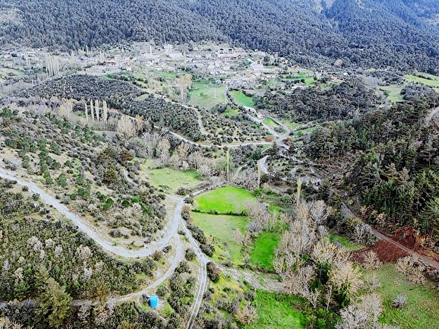 KAZDAĞI ETEKLERİNDE BAYRAMİÇ TOLUKLAR KÖYÜ SATILIK TARLA - Görsel 12