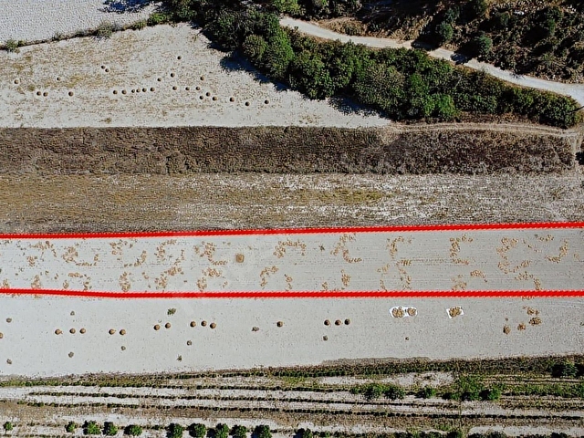 MUĞLA ULA ÇITLIK MH.ÇAYDERE MEVKİİDE 4076 M2 YOLA CEPHELİ TARLA - Görsel 2