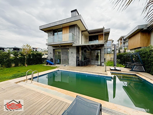 350 M2 5+2 ÖZEL BAHÇE KAPALI GRAJ MÜSTAKİL HAVUZLU A PLUS VİLLA - Görsel 13