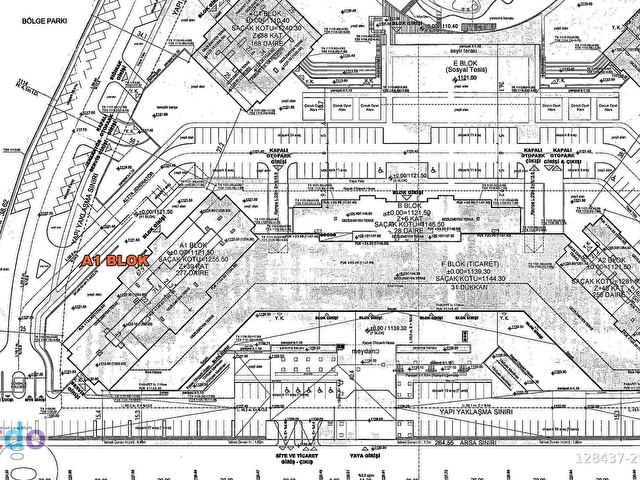 PRIME ORAN SİTESİNDE, VADİ MANZARALI, 133m², LÜKS 2+1 SATILIK - Görsel 4