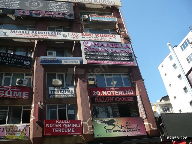 ŞİRİNEVLER  MEYDANDA SATILIK 3 KAT  İŞ YERİ KATI 110 M2 - Görsel 11
